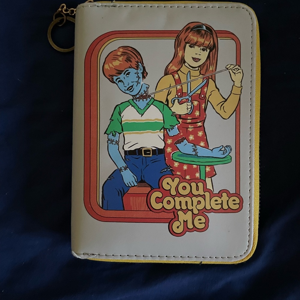 Gently Used Steven Rhodes & SHEIN Graphic Card Holder Wallet